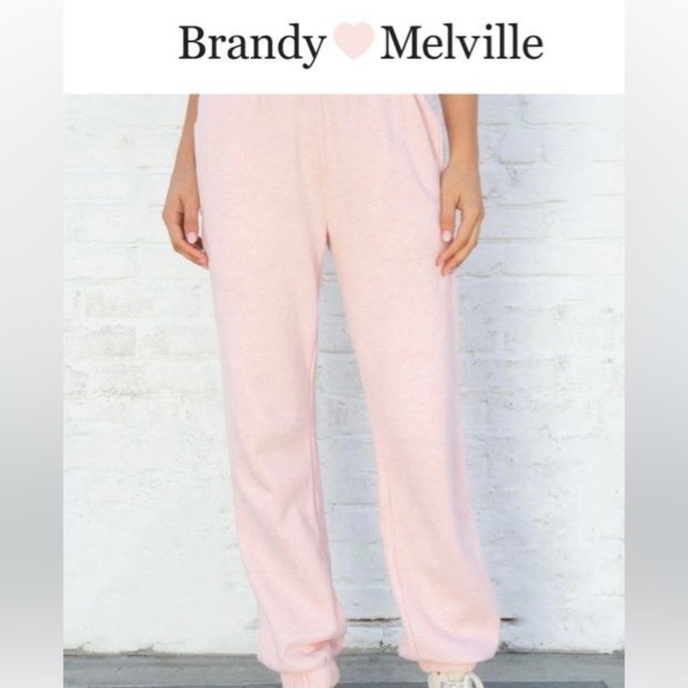 Brandy Melville Pink Sweatpants